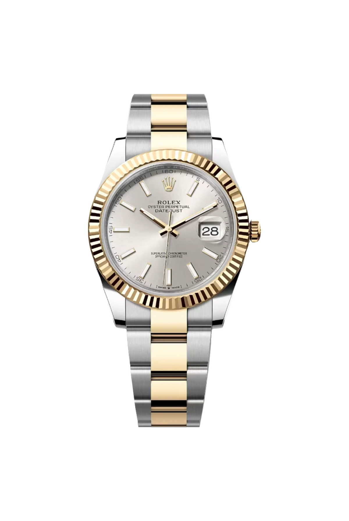 Rolex Datejust 41 (2021) quadrante argento