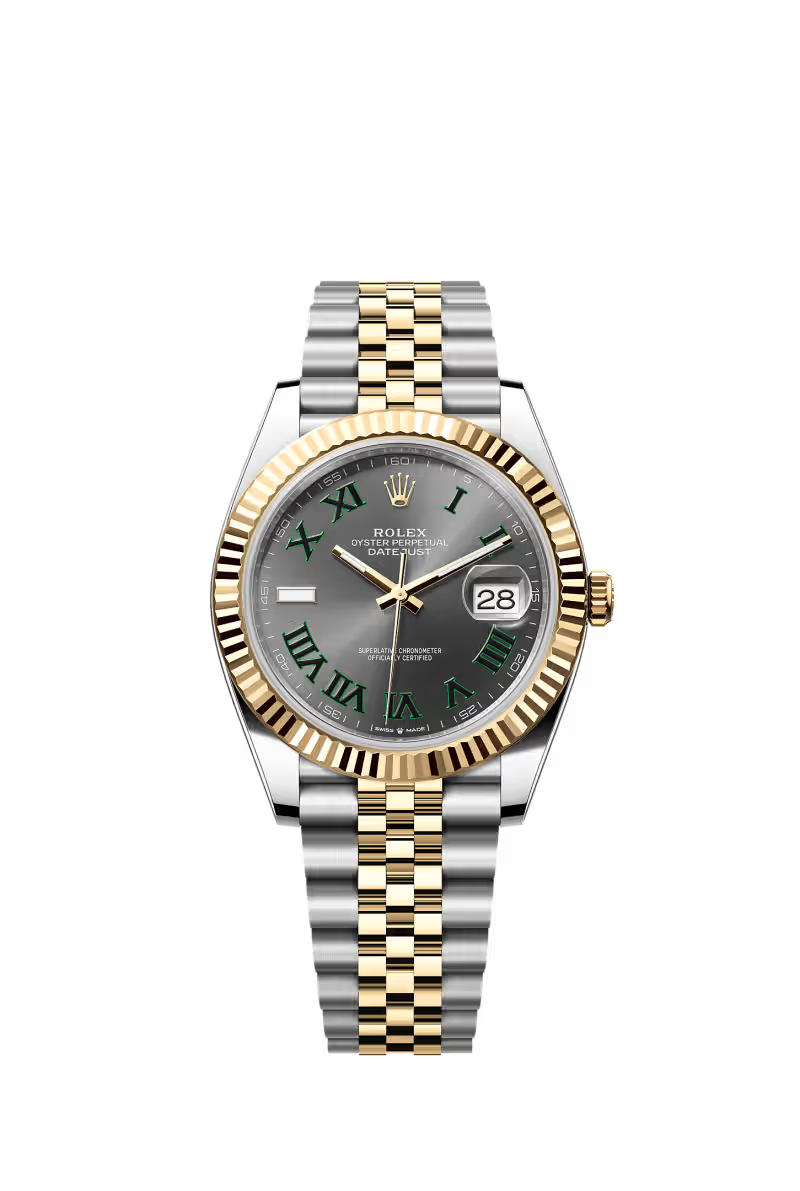 ROLEX DATEJUST 41 بإطار مخدد (2022) 126333-