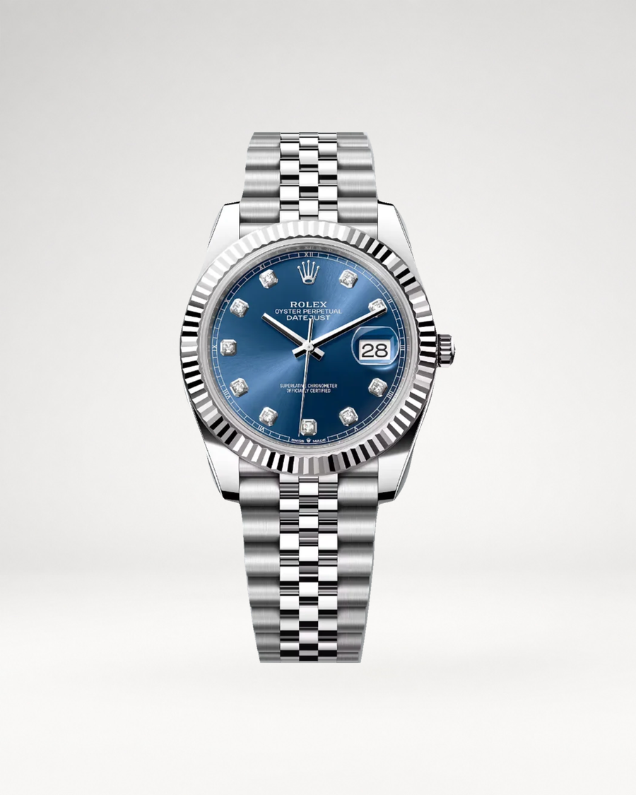 Rolex Datejust 41 (2026) Blue Diamond Dial
