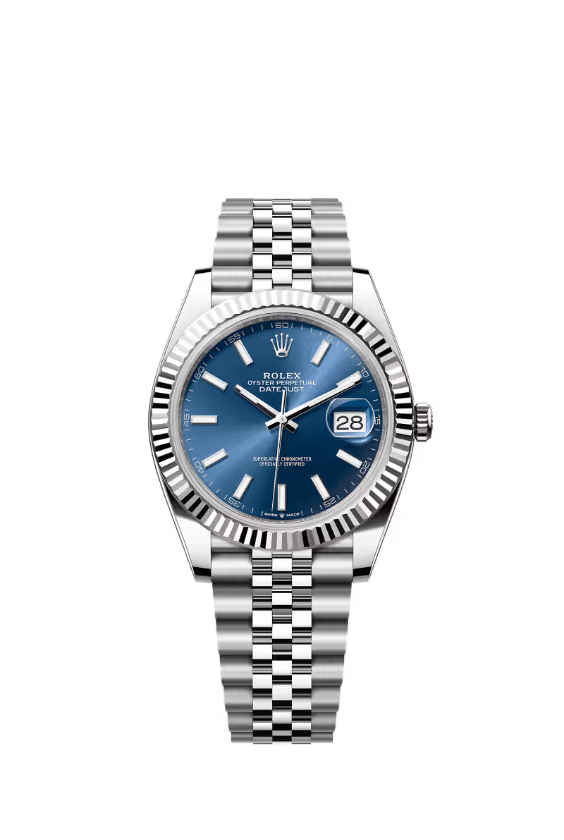 Rolex Datejust 41 (2026) Cadran bleu vif