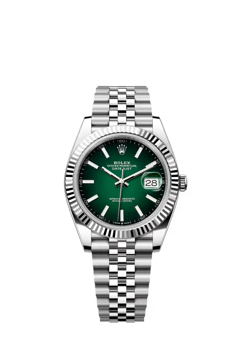 Rolex Datejust 41 (2026) Cadran vert dégradé