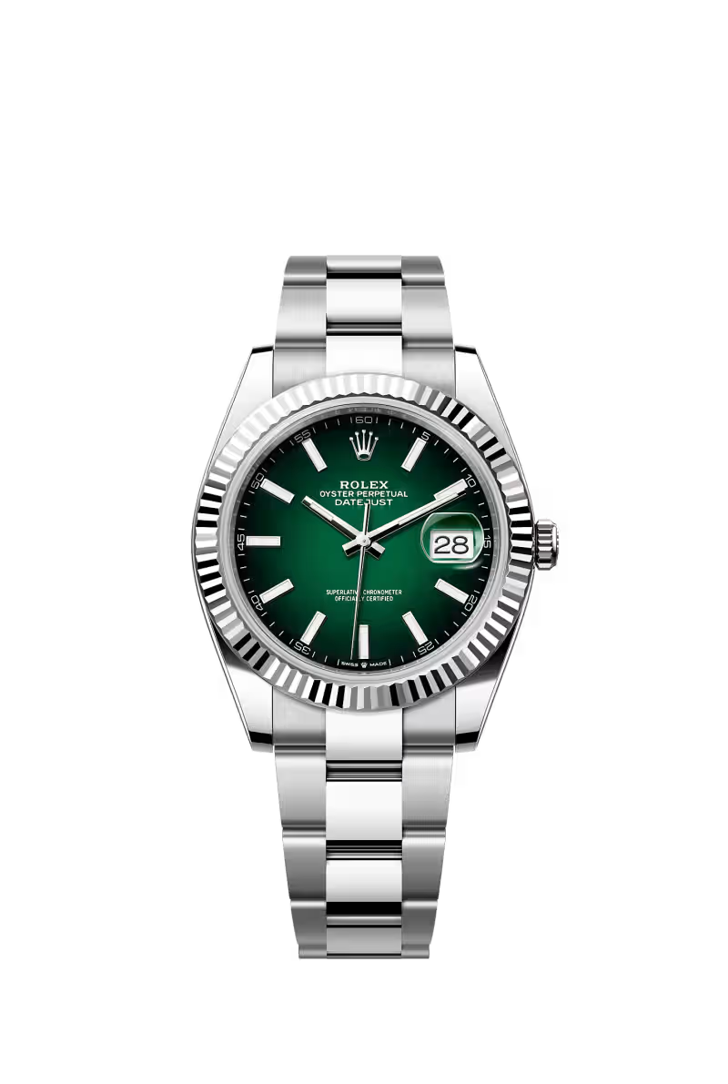 Rolex Datejust 41 (2026) Cadran vert dégradé