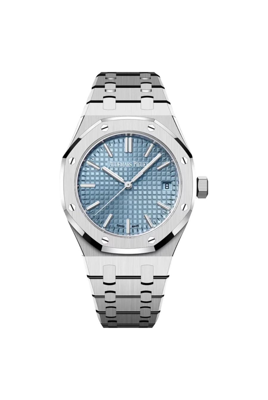 Audemars Piguet Royal Oak Selfwinding 37 (2023) 冰蓝色表盘