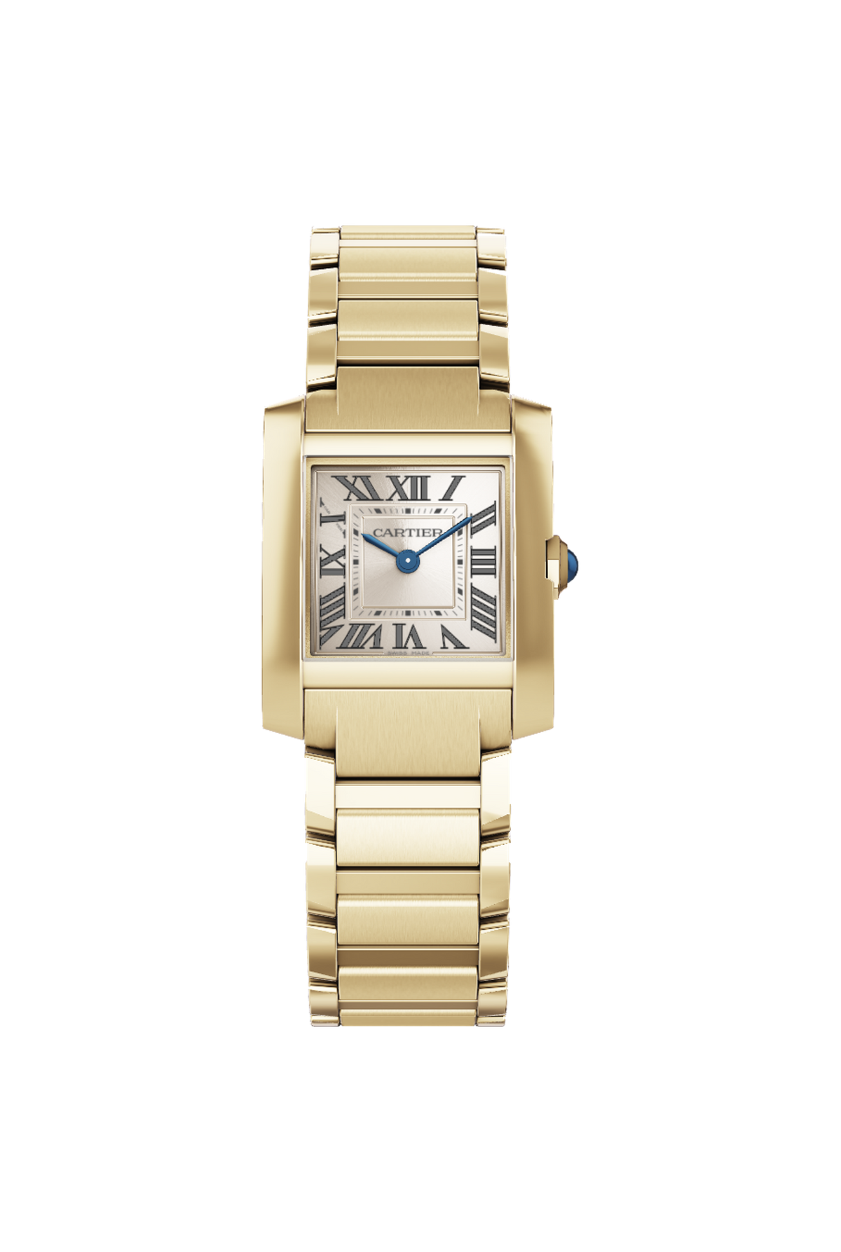 Cartier Tank Française piccolo (2026) quadrante dorato soleil