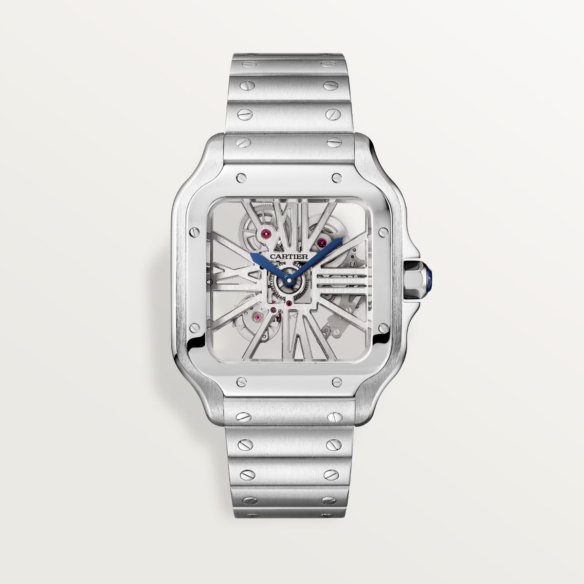 SANTOS LARGE DE CARTIER SKELETON (2026) WHSA0015