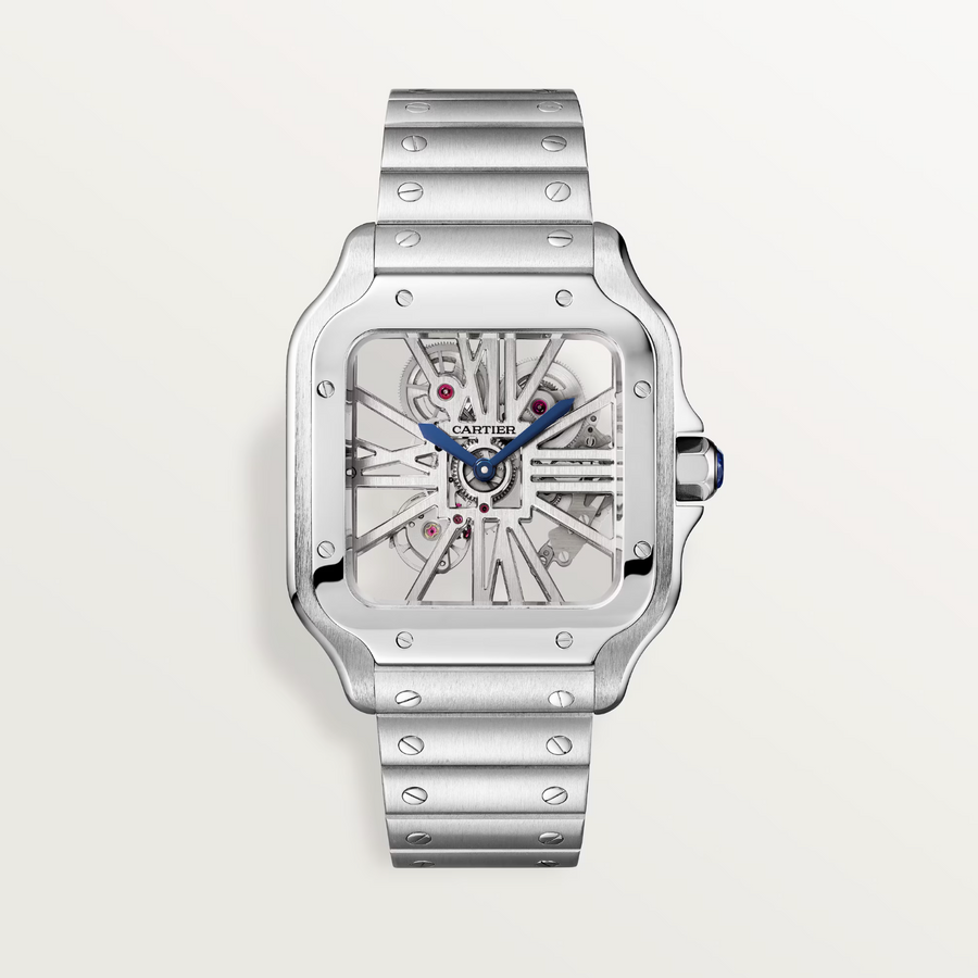 SANTOS LARGE DE CARTIER SKELETON (2026) WHSA0015