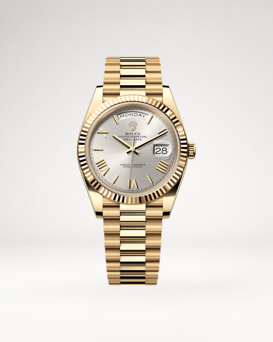Rolex Day-Date 40 (2021) Silver Dial