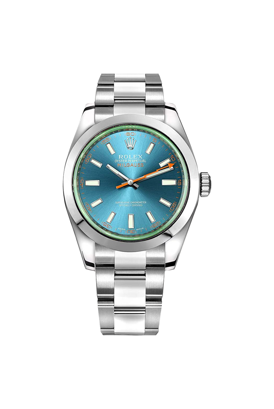 Rolex Milgauss 40 (2021) quadrante Z-Blue