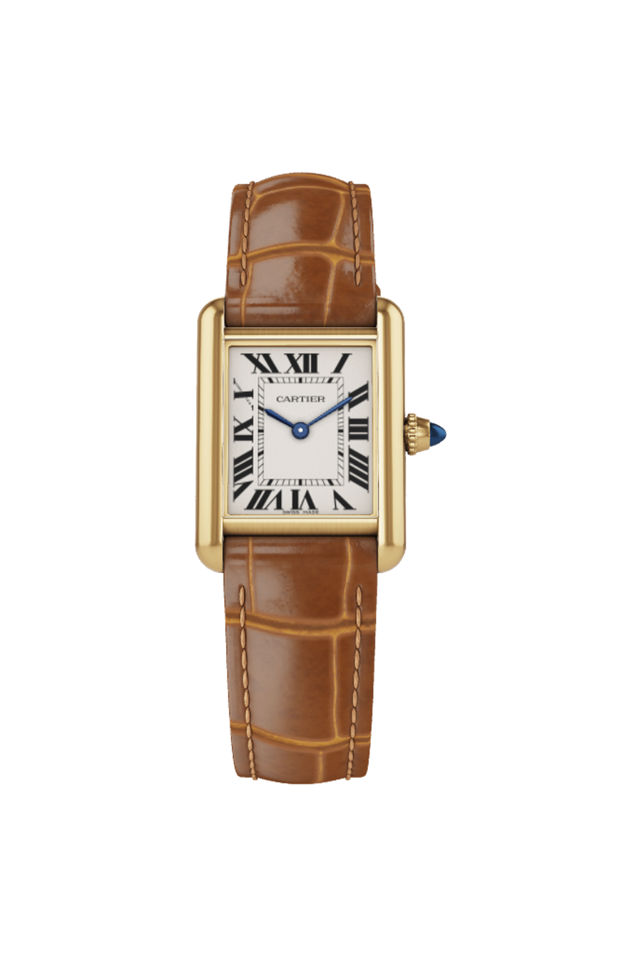 Cartier Tank Louis Cartier Pequeño (2026) Oro amarillo